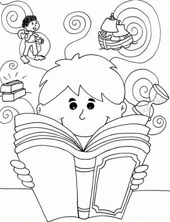 Biblioteka kolorowanki